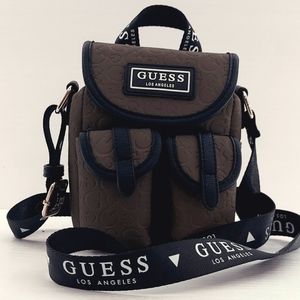 NWOT Women's Olive Mini Faux-leather Guess Sidebag